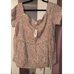 Old navy off the shoulder top